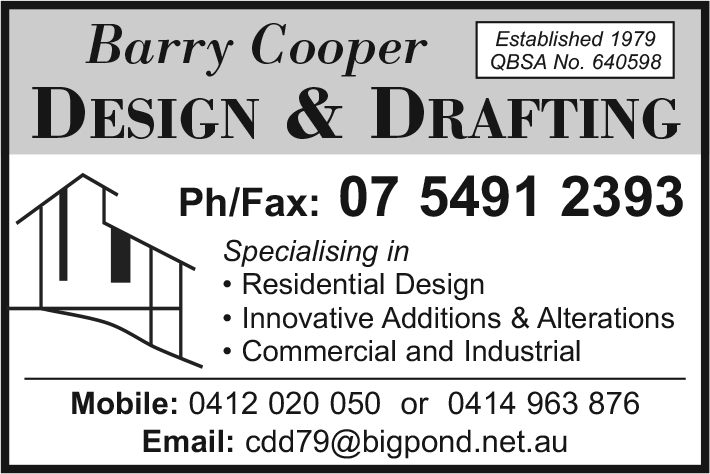 Barry Cooper Design & Drafting